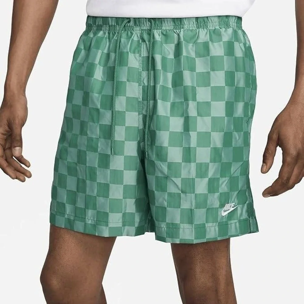NWT Nike Club Men's Flow Shorts - Malachite/White (Large)